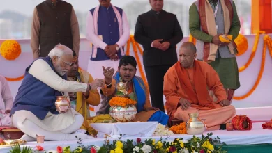 PM Modi offers puja for Maha Kumbh 2025 at Prayagraj