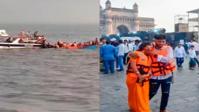 "Naval speedboat collides with ferry near Mumbai, 13 dead"