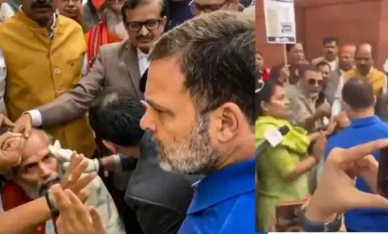 nishikant dubey attacked rahul gandhi in parliament