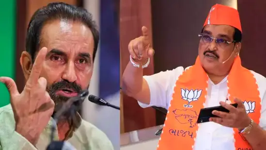 Uproar in Parliament as Shaktisinh Gohil and CR Patil clash during a heated debate