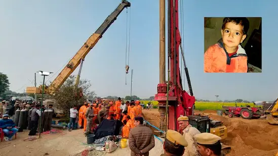 "Rajasthan girl, 3, stuck in borewell for 6 days, mother pleads for rescue"