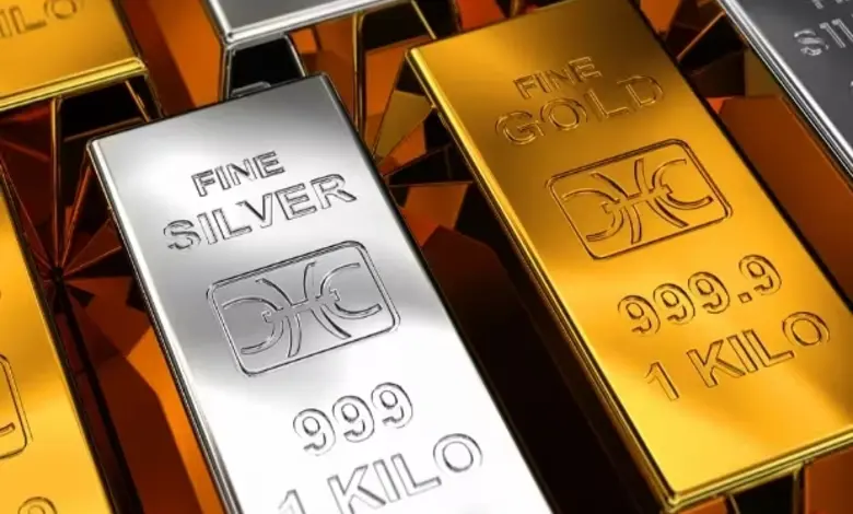 silver fell by Rs. 1495 and gold by Rs. 149.