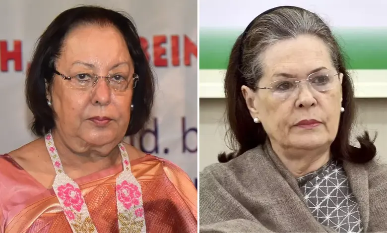 Najma Heptulla makes this big revelation on Sonia Gandhi's working style in her autobiography