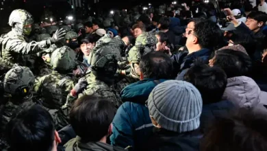 South Korean President Yoon Suk Yeol withdrawing martial law