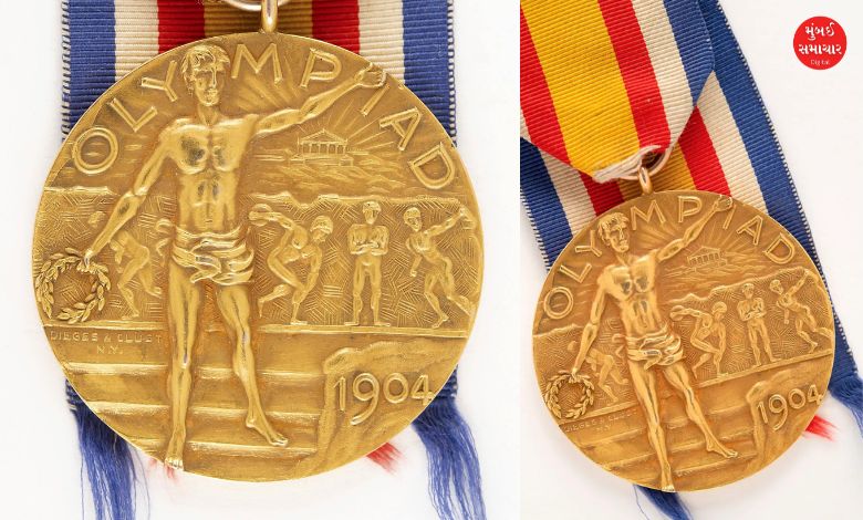 1904 Olympic's Gold Medal to be auctioned