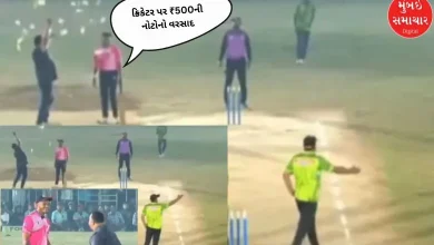 ₹500 notes rained down on a cricketer on the field, know how...