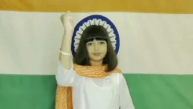 Aaradhya Bachchan Republic Day viral video