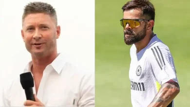 Australian cricketer Michael Clarke defends Virat kohli