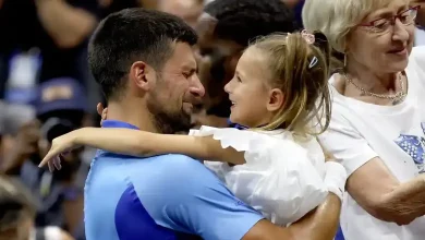 Djokovic's daughter Tara's epic reaction to him after a long match