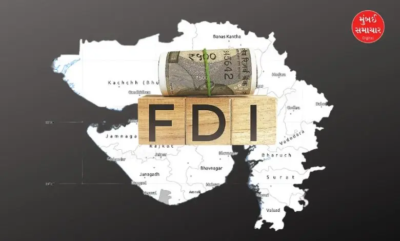 FDI in Gujarat increases by 533 percent