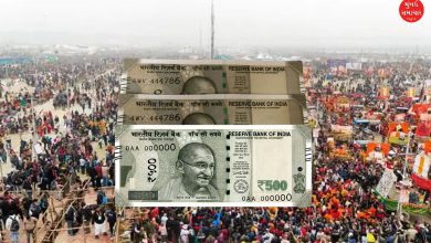 Fake 500 rupee note at Mahakumbh