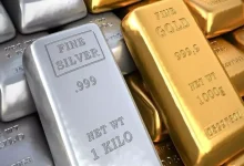 Gold gains Rs 284, silver falls by Rs 6 as rupee weakens against dollar