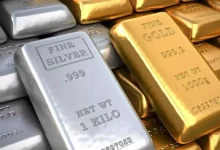 Gold prices rise in jewellery market, silver declines