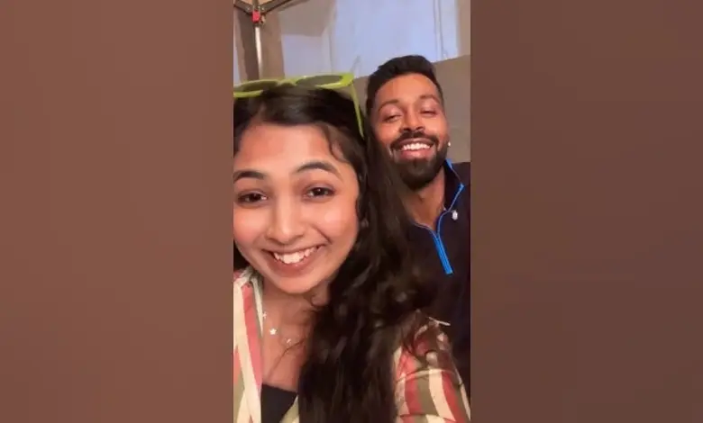 Hardik Pandya's video with RJ Princy goes viral