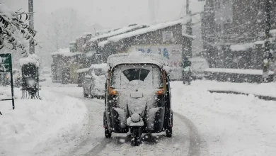 Heavy snowfall in Jammu and Kashmir