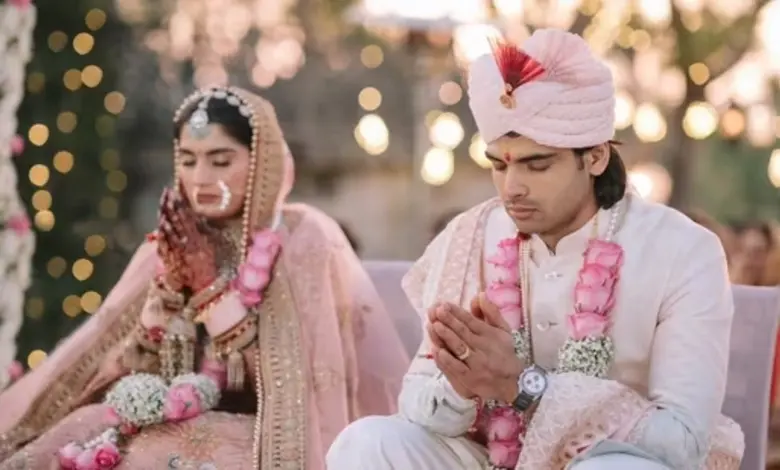 Himani More Weds Neeraj Chopra, Viral Photo