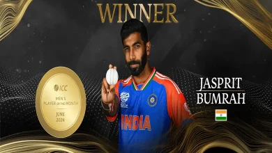 Jasprit Bumrah ICC Test Cricketer of the Year 2024