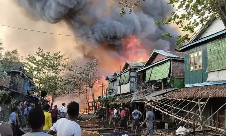 Myanmar Airstrike Kills 40 in Rakhine Village