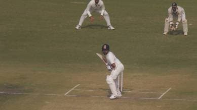 Virat Kohli bowled dismissal during Ranji Trophy comeback match"