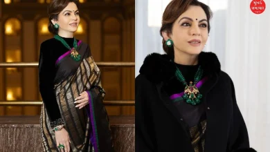 Nita Ambani necklace at Trump dinner