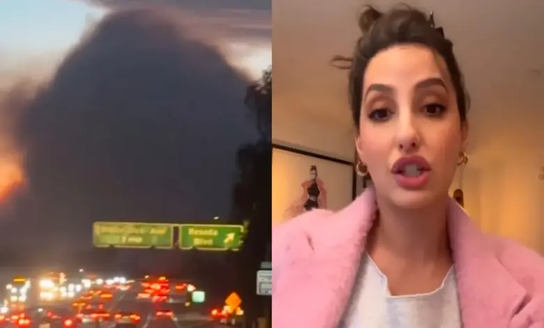 Nora Fatehi evacuated from LA hotel due to fire