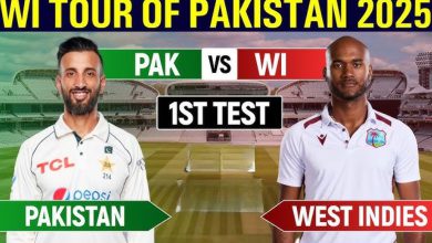 Pakistan West Indies test from tomorrow