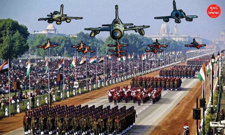 Republic Day IAF Flypast Highlights and Formations