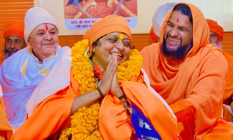 Sadhvi Geeta Hari of Gujarat becomes first female Mahamandleshwar in Mahakumbh