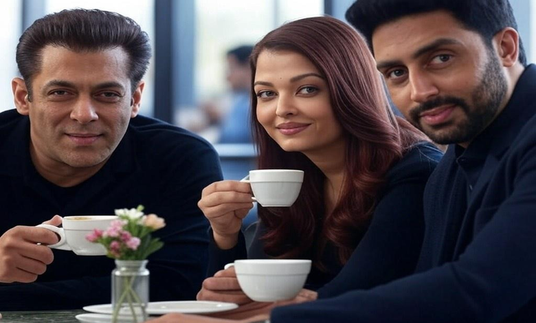 Salman Khan Abhishek Bachchan coffee photo viral