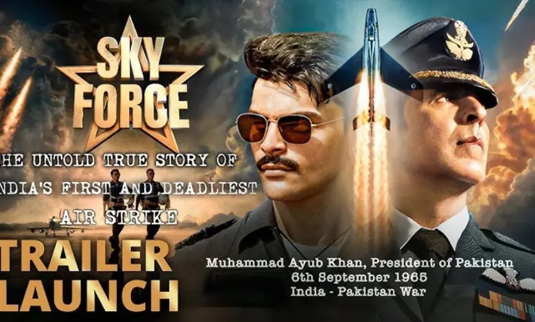 Sky Force trailor launchedAkshay Kumar