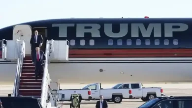 Trump Force One features and viral photos