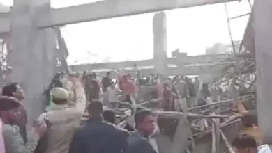 UP Kannauj Part under construction railway station Collapses