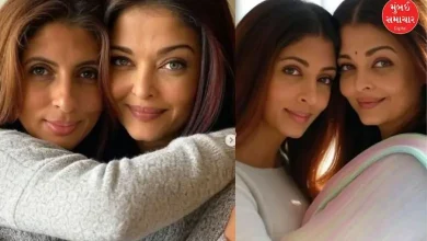 Viral photos of Aishwarya Rai and Shweta Bachchan