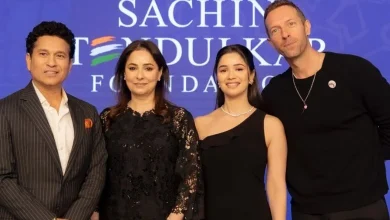 Chris Martin attended Sachin Tendulkar Foundation party, praised the work