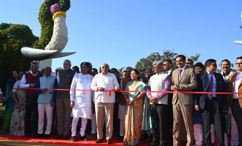 CM Bhupendra Patel inaugurates Ahmedabad International Flower Show - 2025