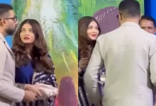 Aishwarya Rai and Abhishek Bachchan in viral video moment