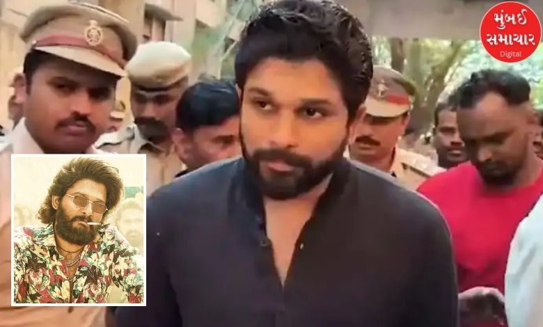 Allu Arjun's new look goes viral: After four years, Pushparaj becomes Allu Arjun again...