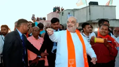 Amit Shah celebrating Uttarayan in Gujarat