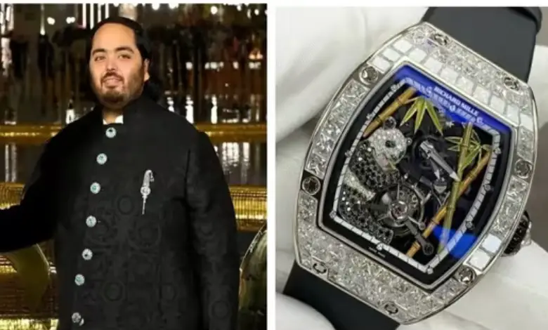 anant-ambanis-extravagant-watch-with-diamonds-costs-crores-find-out-price-of-his-limited-edition-richard-mille