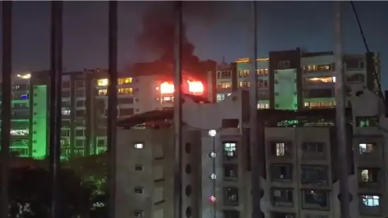 Andheri High-Rise Building Fire in Mumbai