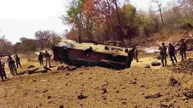 Bijapur Naxal IED blast targeting soldiers