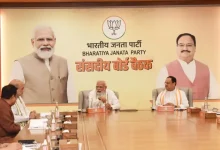 BJP Parliamentary Board meeting in progress