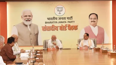 BJP Parliamentary Board meeting in progress