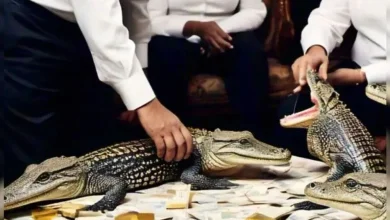 Income Tax team raids in Madhya Pradesh, crocodile found in house