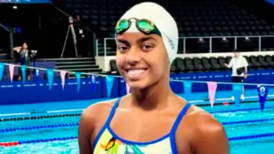 karnatakas 14 year old swimmer dhinidhi desinghu wins three gold medals