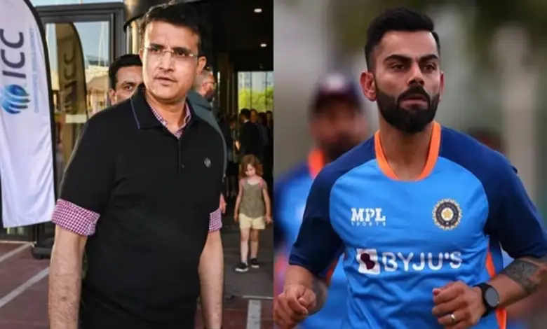 Sourav Ganguly reacts to Virat Kohli's struggles in Australia