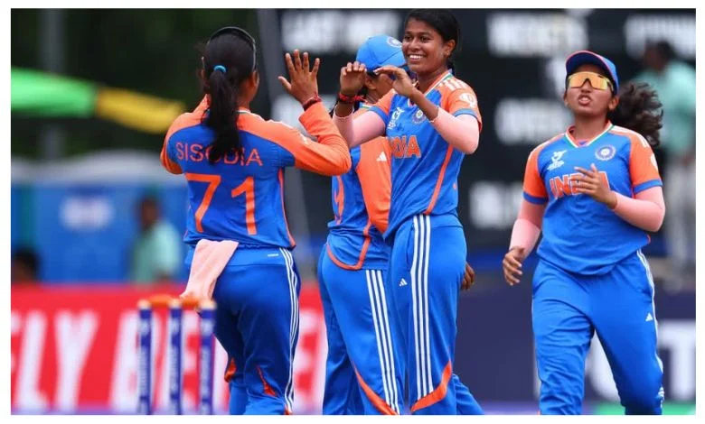 India's explosive start to the Girls' Under-19 World Cup