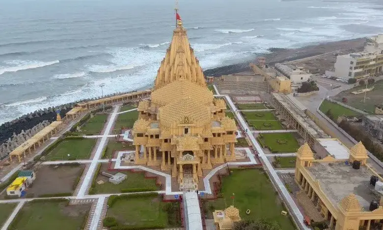 Tourists exploring Gujarat's cultural heritage and popular landmarks