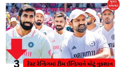 Falling on the rocks: Team India suffers a big loss in Test rankings, reaches this rank