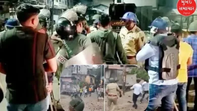 Clash between two groups in Jalgaon, stone pelting and arson, heavy police deployment